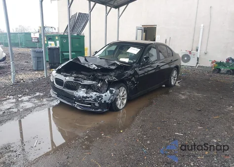 2016 BMW 320I xDrive из США, поврежденный, VIN WBA8E5G5XGNU21642